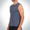 Men's TL Sleeveless Grey 2.0 เสื้อกีฬา ผู้ชาย Training Lab